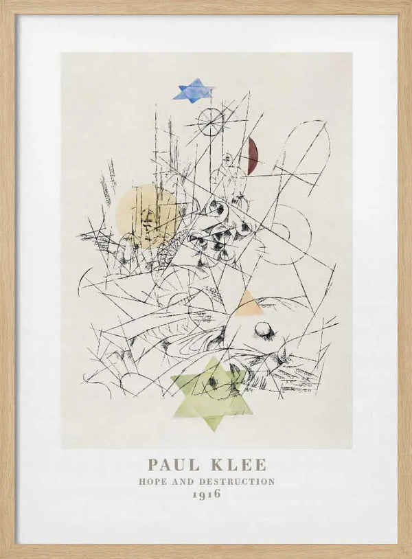 Hope and Destruction 1916 Paul Klee
