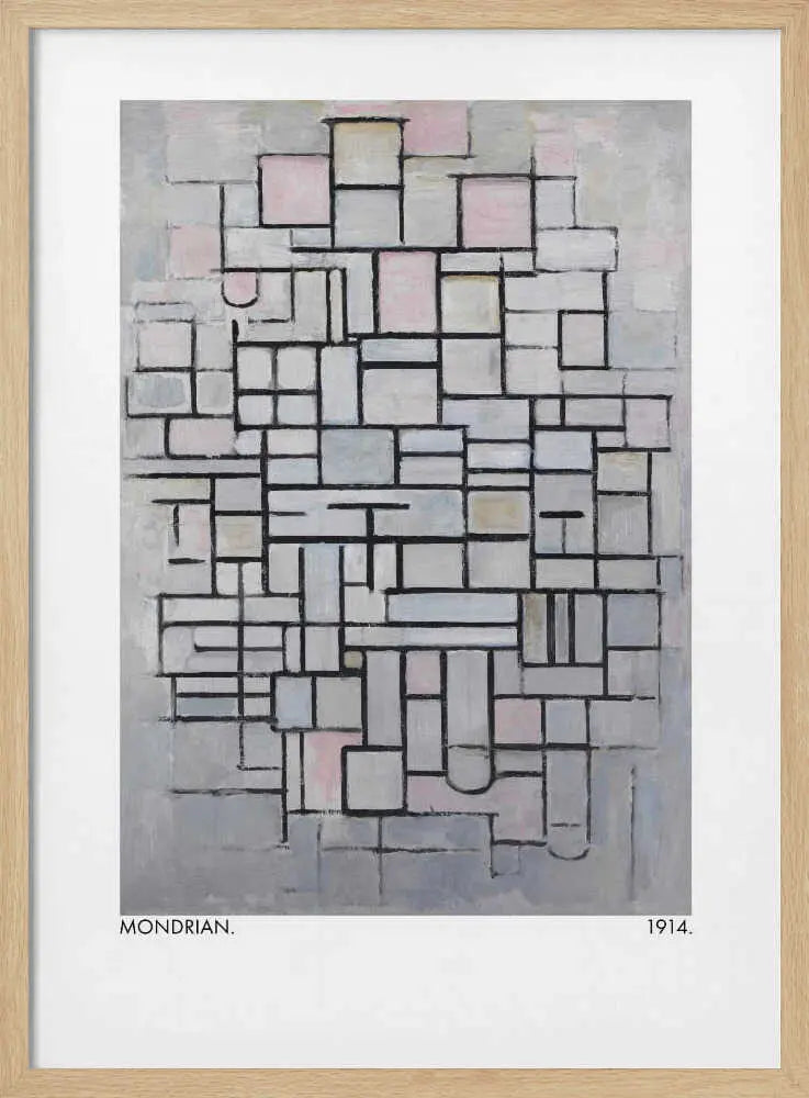 Composition No IV 1914 Piet Mondrian
