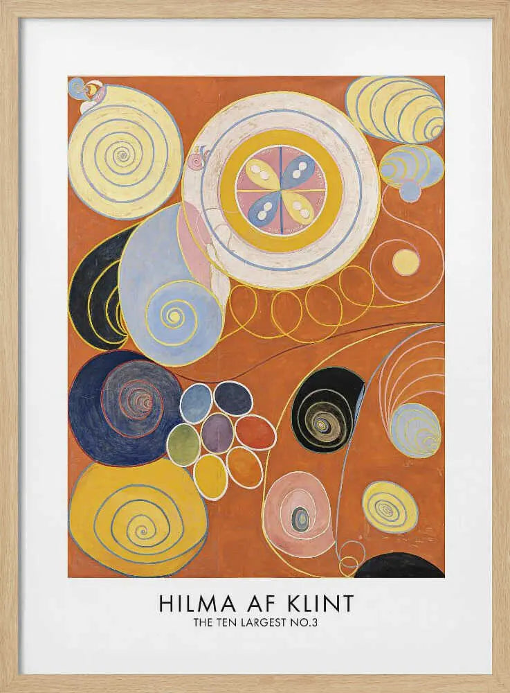 The Ten Largest No.3 Poster Hilma Af Klint