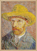 Self Portrait With Straw Hat