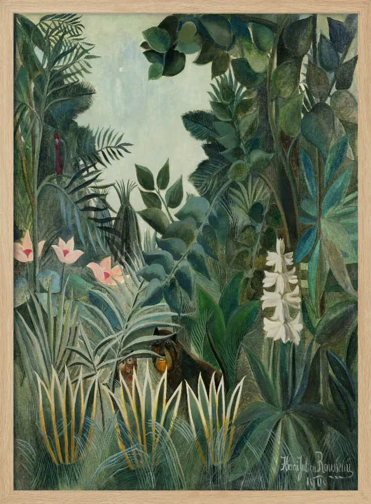 The Equatorial Jungle Henri Rousseau