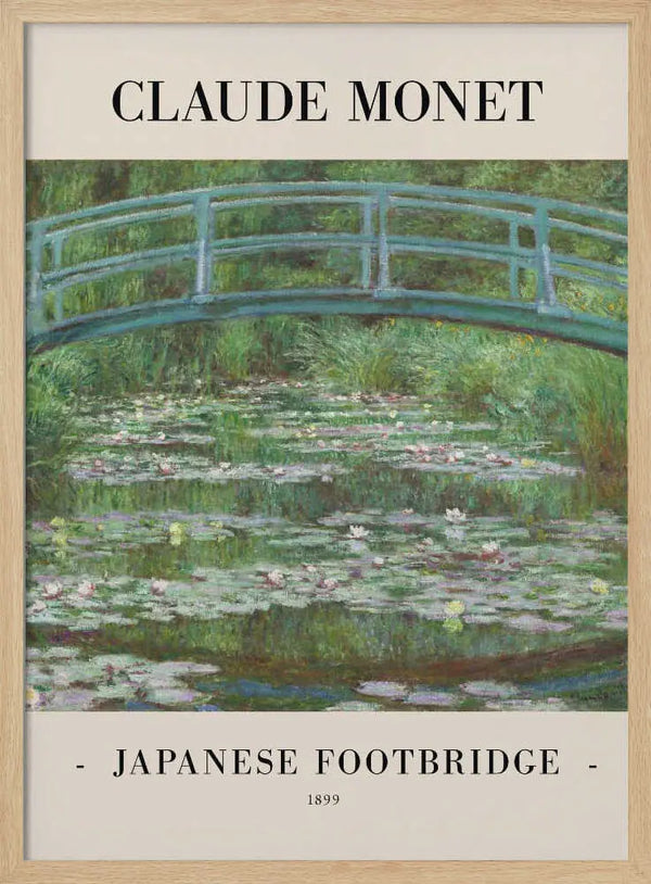 Japanese Footbridge 1899 Claude Monet