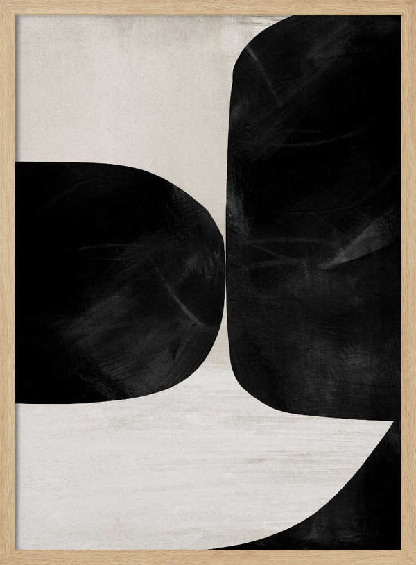 Night No2 Art Print UK — Abstract Dark Wall Art — Office — Wall It All Prints