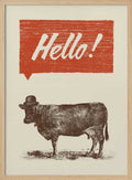 Hello Dapper Cow