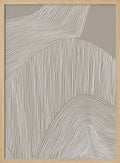 Minimalist Beige Waves