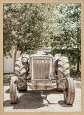 Rugged Tractor Scene