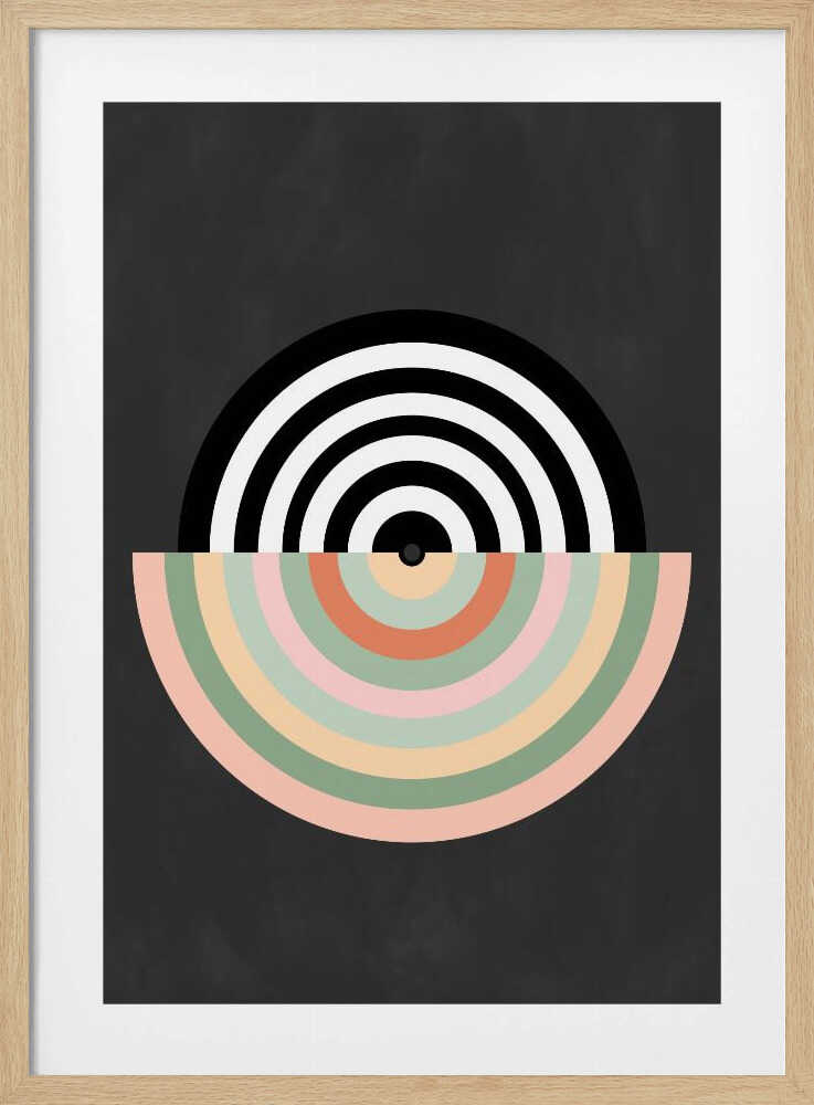 Colorful Geometric Arcs