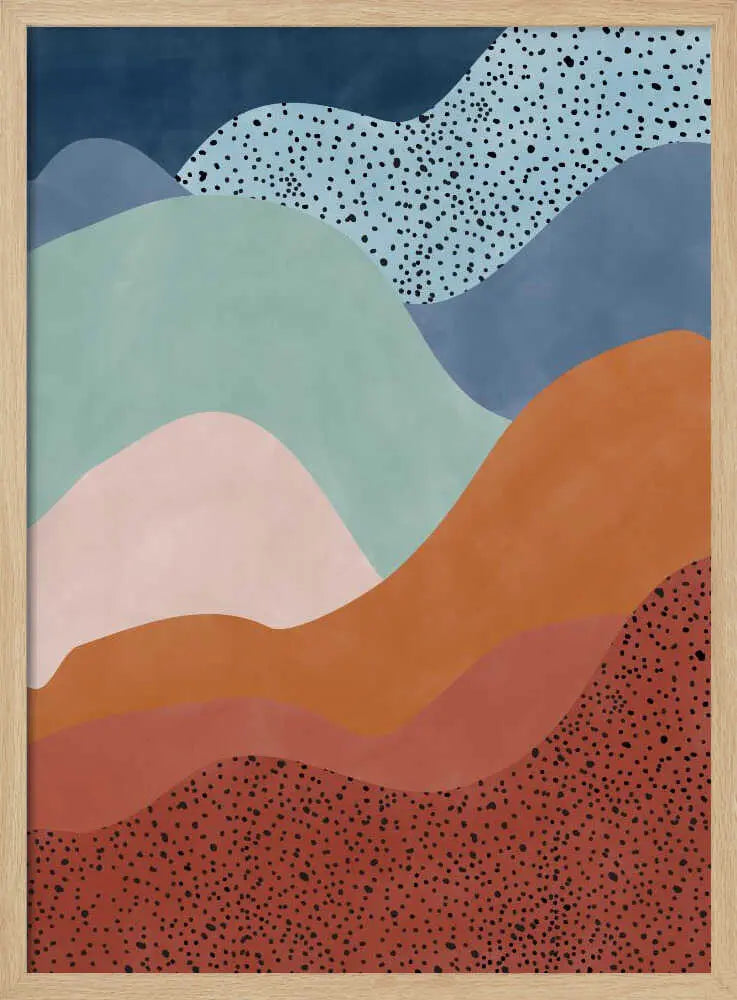 Earthy Layered Landscape Elena Ristova