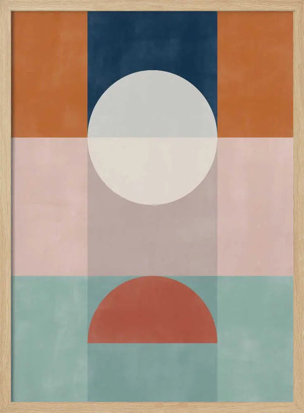 Geometric Color Block Elena Ristova