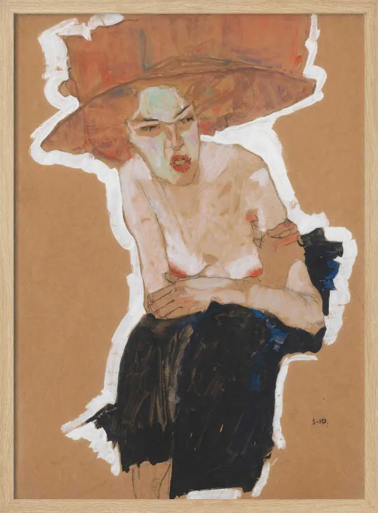 Die Hämische 1910 EGON SCHIELE