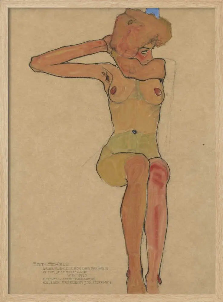 Gertrude 1910 EGON SCHIELE