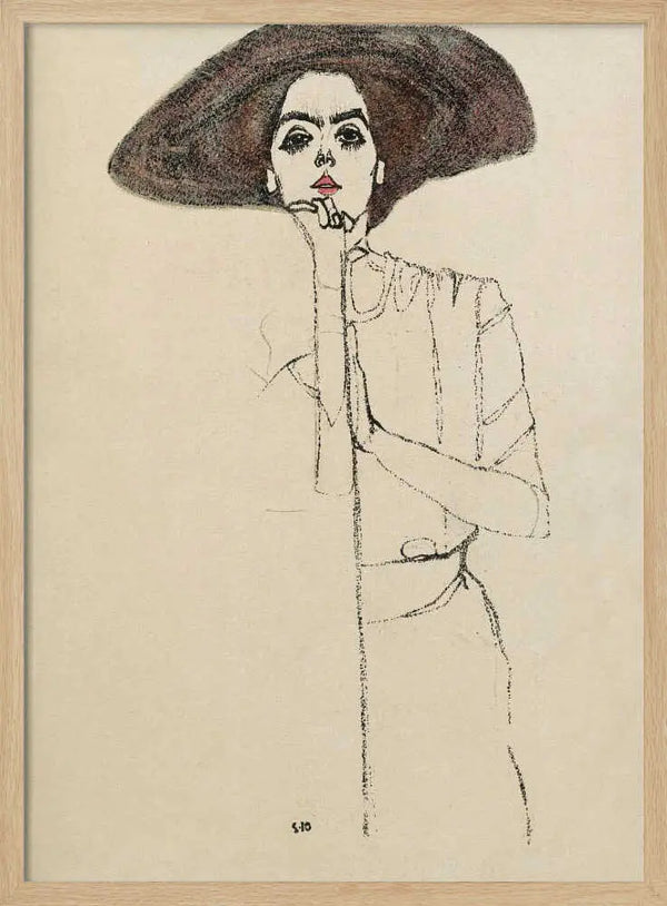 Portrait of a Woman 1910 EGON SCHIELE