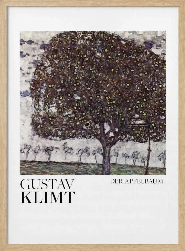 Der Apfelbaum (1916) Poster Gustav Klimt