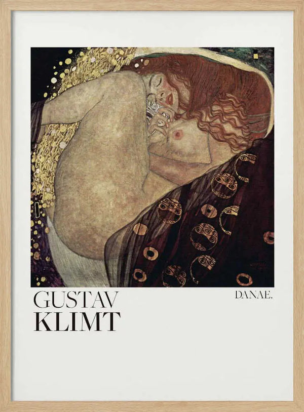 Danae (1907 1908) Poster Gustav Klimt