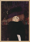 Dame Mit Hut Und Federboa (1909)