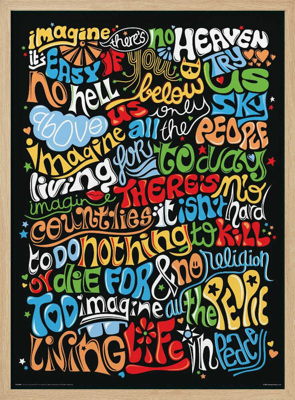 Imagine Peace Words