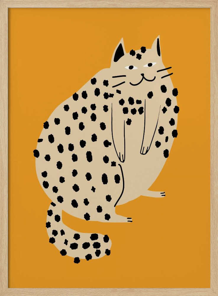 Happy Spotted Cat