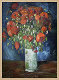 Vincent Van Gogh's Vase With Poppies (1886)