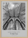 Brooklyn Bridge Upward View