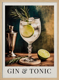 Elegant Gin and Tonic