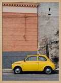 Yellow Vintage Street Car