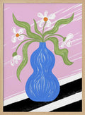Abstract Floral Vase