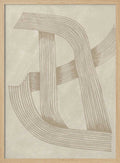Woven Beige Lines
