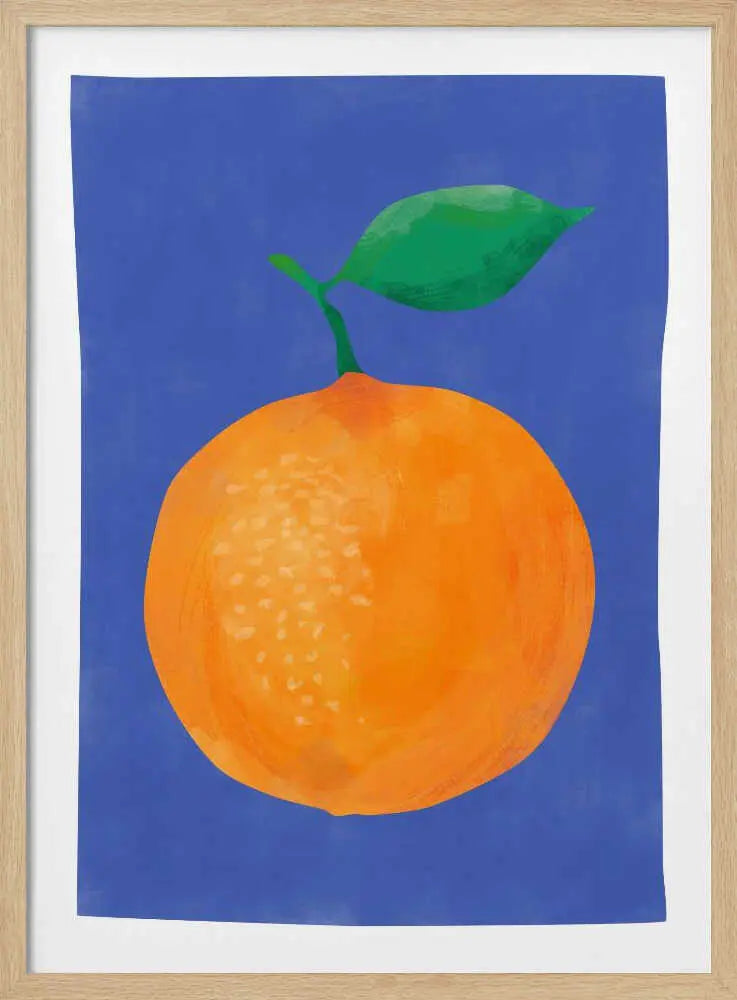 Fresh Orange Blue Elena Ristova