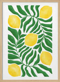Vibrant Lemon Leaves