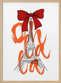Eiffel Tower Red Bow
