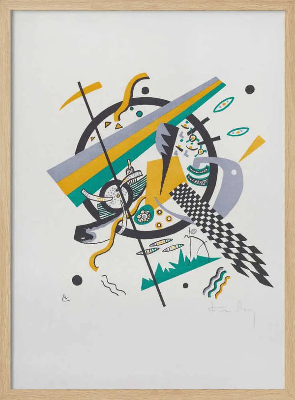 Small Worlds Iv (1922) Wassily Kandinsky