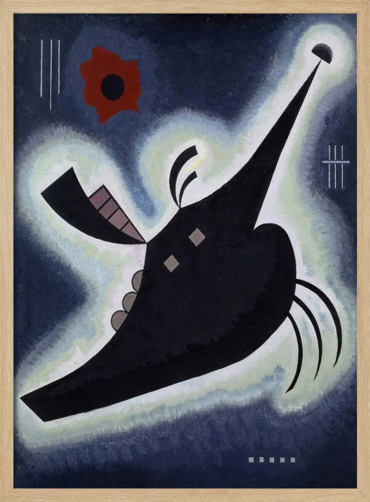 Pointed Black (1931) Wassily Kandinsky
