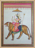 Goddess Durga Tiger Mount