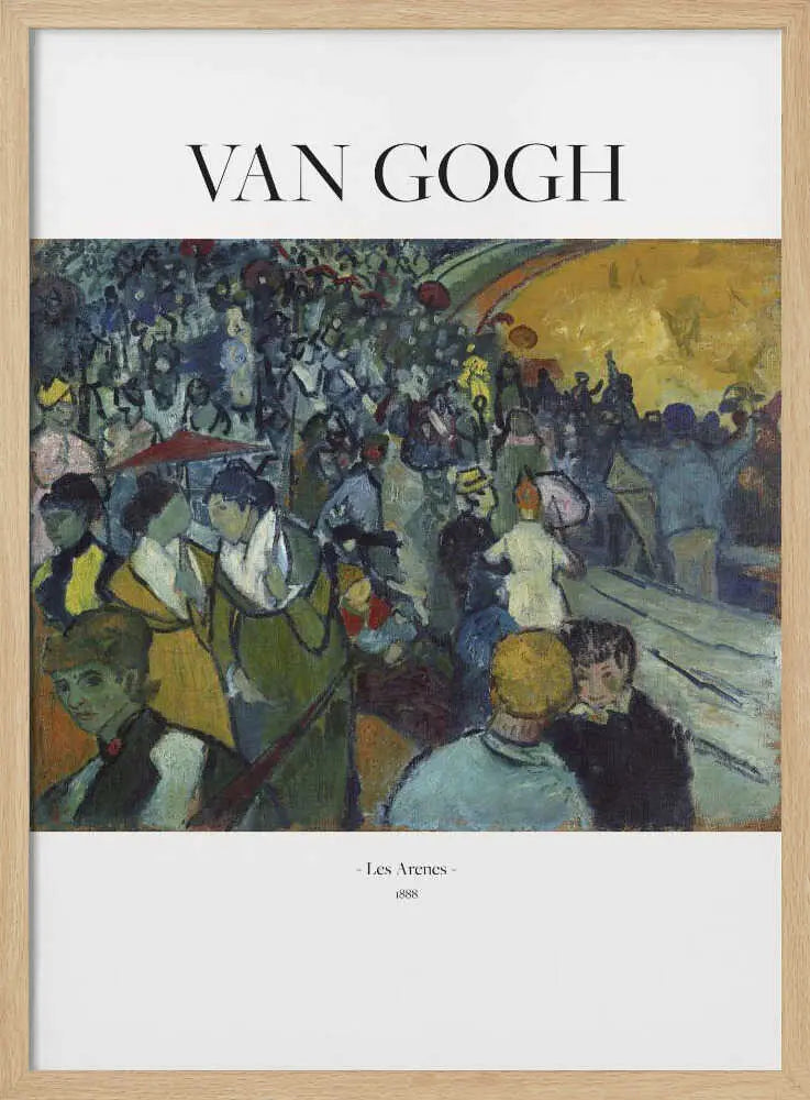 Les Arènes (1888) Vincent Van Gogh