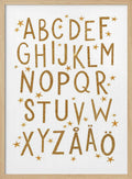 Golden Star Alphabet