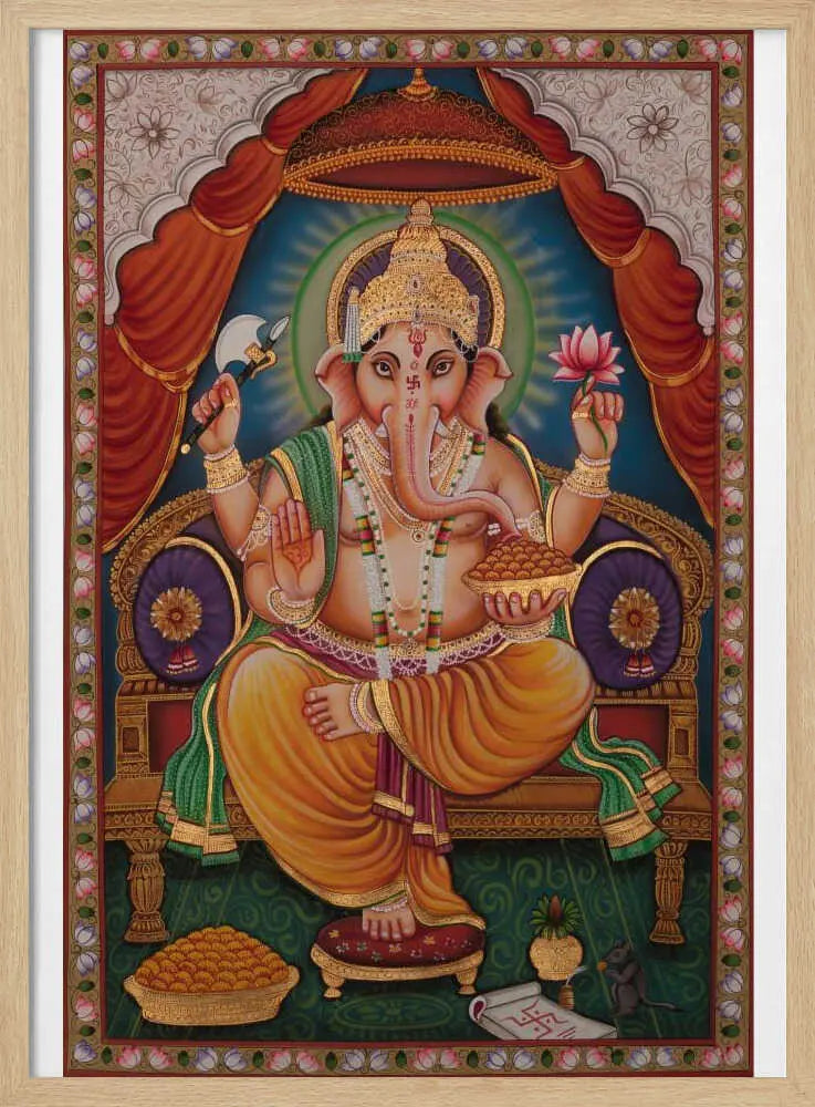 Lord Ganesha Enthroned IMAGINEERS STUDIO