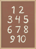 Hand Drawn Counting Numbers