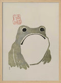 Grumpy Frog I Original