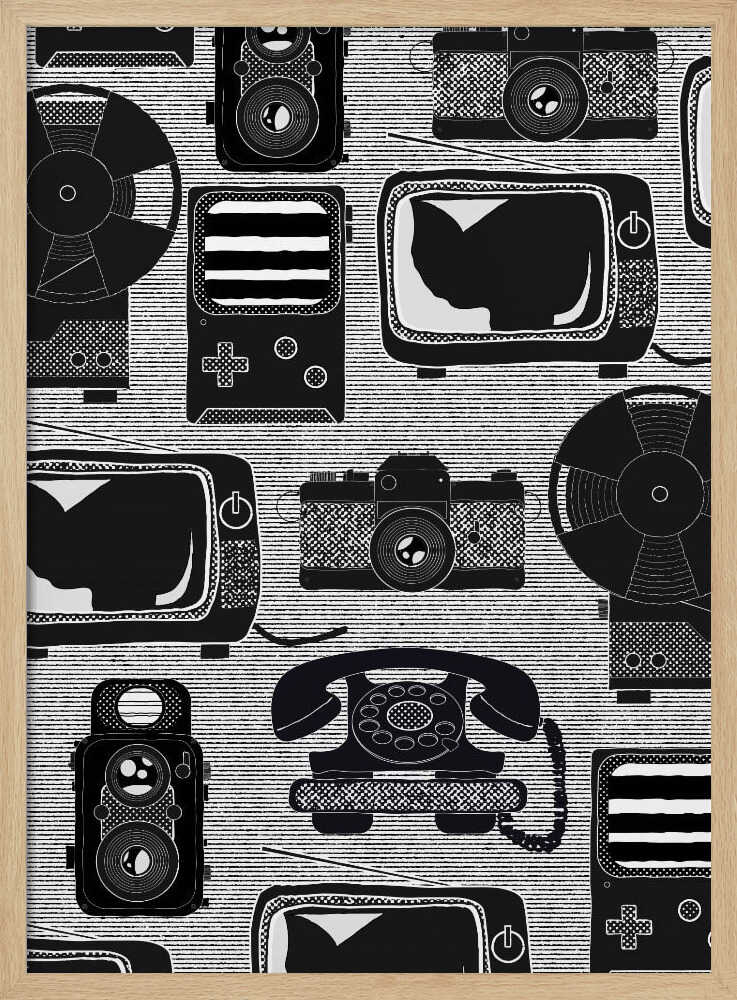 Retro Tech Cats