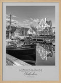Boats Docked At The Canal
