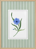 Serene Blue Floral