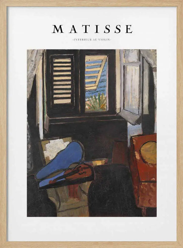 Intérieur Au Violon Henri Matisse