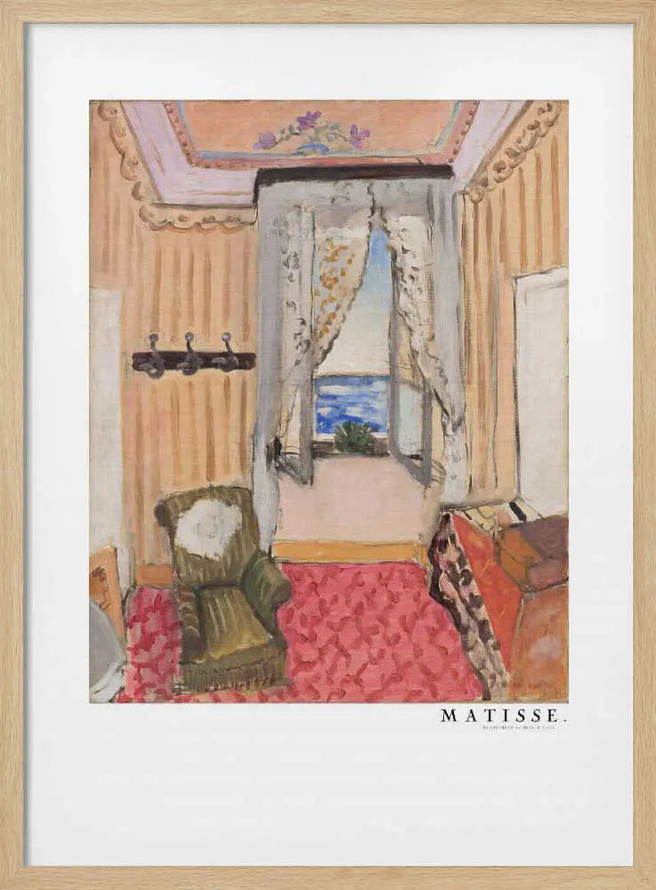 Ma Chambre Au Beau Rivage Boarder Henri Matisse