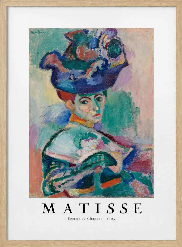 Woman With Hat 1905 Henri Matisse