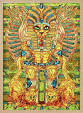 Vibrant Egyptian Deity