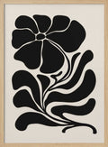 Black Floral Silhouette