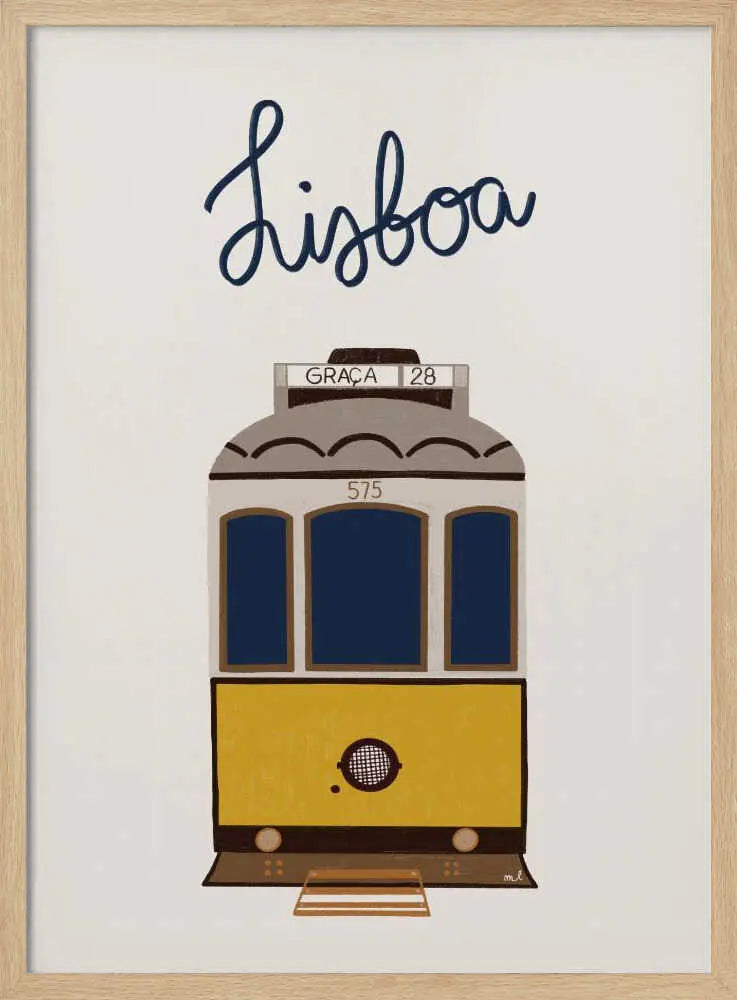 Iconic Lisbon Tram Menina Lisboa
