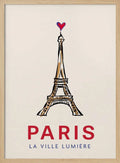 Paris Eiffel Heart