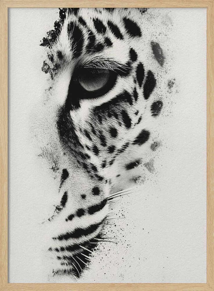 Intense Leopard Gaze