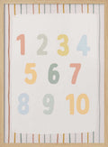Pastel Counting Numbers